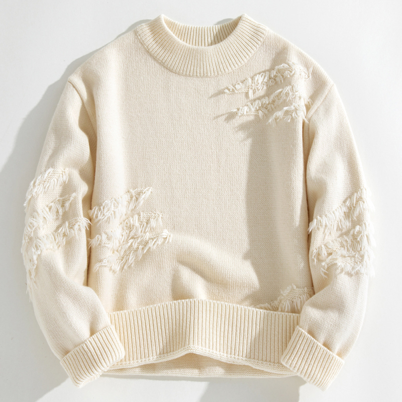 Есенен раиран пуловер за момчета, нов корейски детски есенен плетен пуловер, пуловер, есенен топ за момчета, модерен