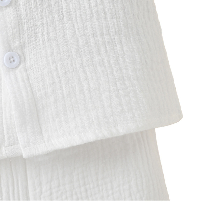 Ljetni novi okrugli izrez s kratkim rukavima, jednostruki top i kratke hlače za dječake, modni, zgodni, slatki, dva komada