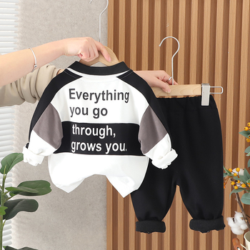 Dječja proljetna odjeća, ležerno odijelo, moderno 2023., nova jednogodišnja proljetna odjeća za bebe, dječja odjeća, jednodijelna dostava