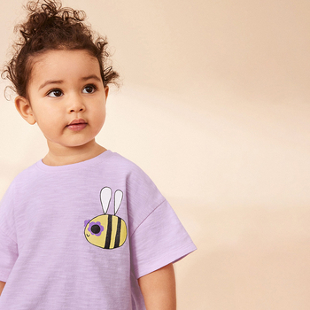 Παιδικό κοστούμι για κορίτσια με καλοκαιρινό στυλ, χαριτωμένο σετ δύο τεμαχίων για παιδιά, ευρωπαϊκού και αμερικανικού στιλ, με στρογγυλή λαιμόκοψη και κοντό μανίκι.