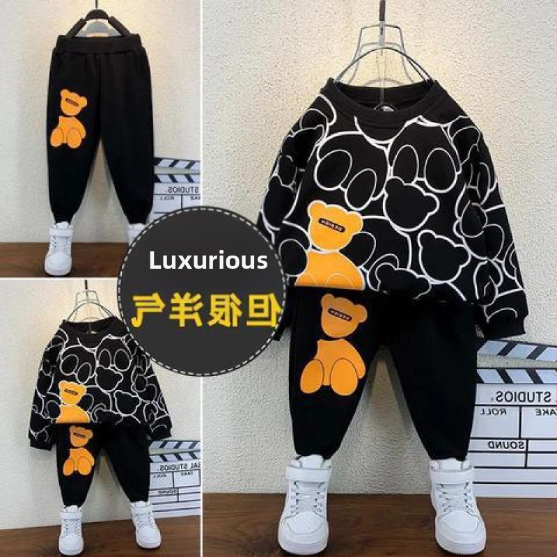 Dječja proljetna odjeća 2022. Novo odijelo u zapadnjačkom stilu, dječja jesenska sportska majica, lijepa dječja odjeća za proljeće i jesen, moderna