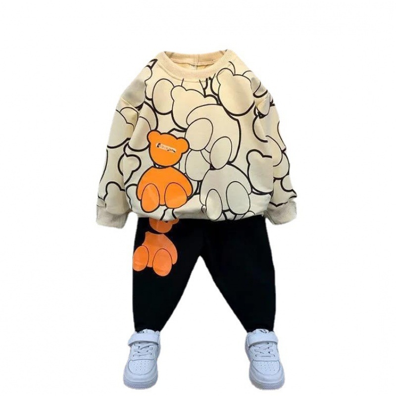 Dječja proljetna odjeća 2022. Novo odijelo u zapadnjačkom stilu, dječja jesenska sportska majica, lijepa dječja odjeća za proljeće i jesen, moderna