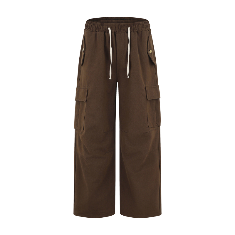 ACTORWET proljetne i jesenske nove ležerne hlače širokih pamučnih ravne hlače marke Tide, modne široke hlače veleprodaja