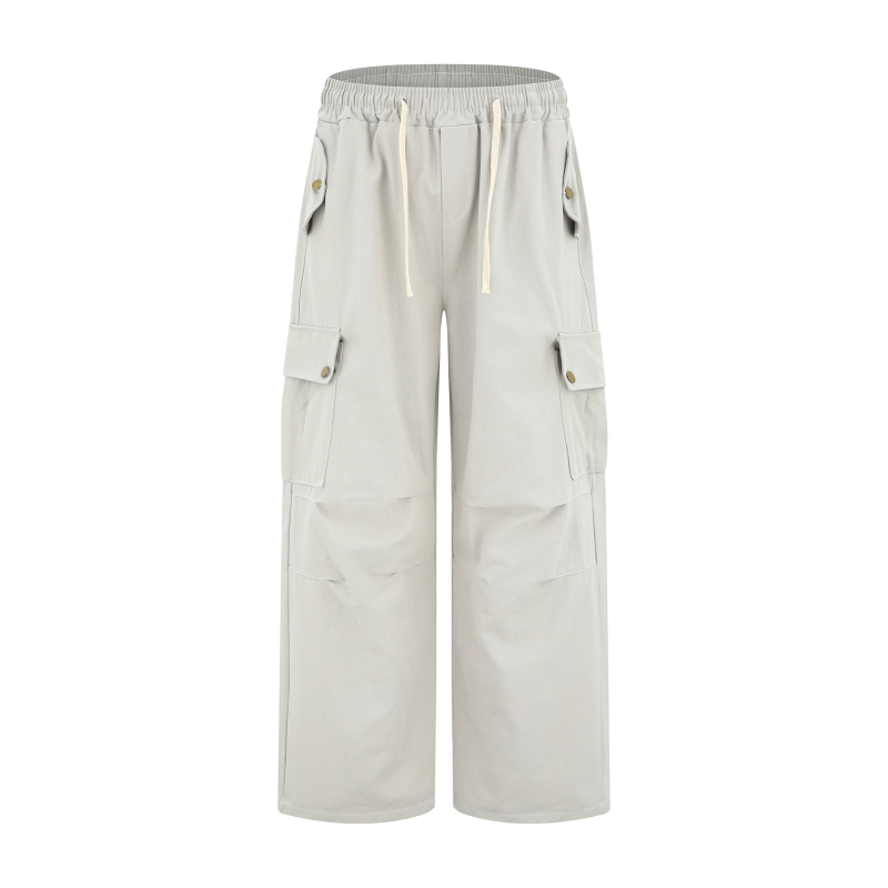 ACTORWET proljetne i jesenske nove ležerne hlače širokih pamučnih ravne hlače marke Tide, modne široke hlače veleprodaja