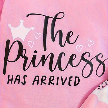 Παιδικό Ρούχο με Μακρυμάνικο Παντελόνι Love για Άνοιξη και Φθινόπωρο με Μαντήλι για Παιδιά, Σετ Τριών Τεμαχίων