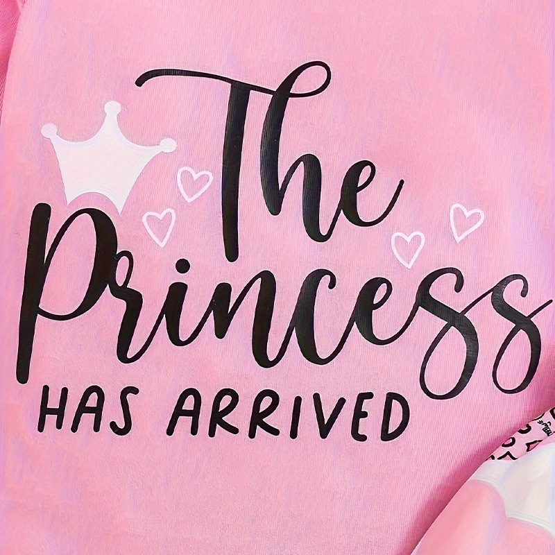 Dječja odjeća, majica dugih rukava za bebe za proljeće i jesen, ljubavne hlače s maramom za glavu, set od tri dijela