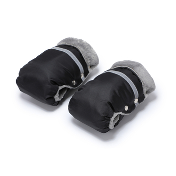 Helkurribaga kaheosaline pikendatud lapsevanker lumise ilmaga õues reisimiseks