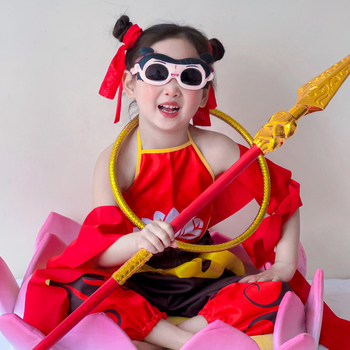 Nezha Ao C sunčane naočale za djecu, polarizirane sunčane naočale, anti-ultraljubičaste, slatke crtane dječje TPEE naočale za dječake i djevojčice