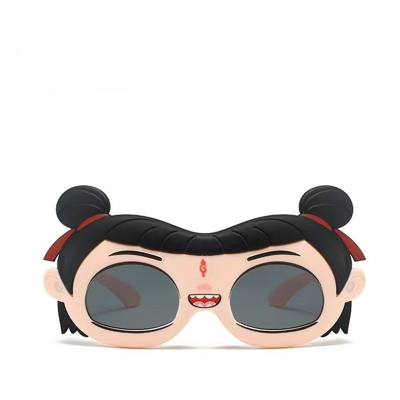 Nezha Ao C sunčane naočale za djecu, polarizirane sunčane naočale, anti-ultraljubičaste, slatke crtane dječje TPEE naočale za dječake i djevojčice