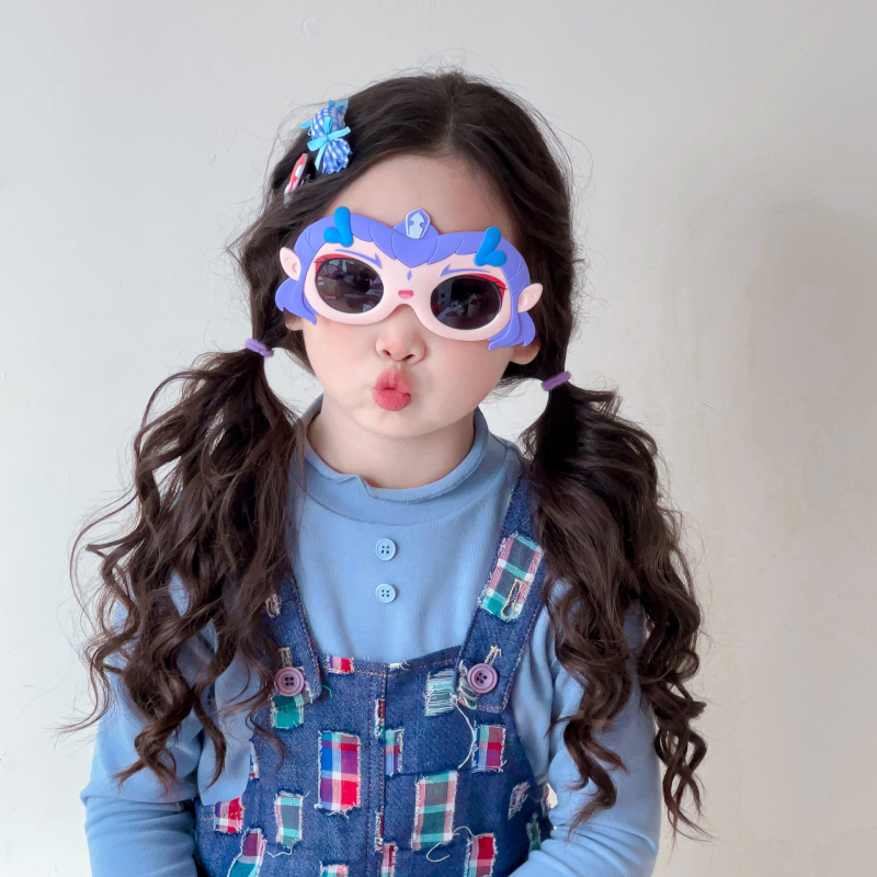 Nezha Ao C sunčane naočale za djecu, polarizirane sunčane naočale, anti-ultraljubičaste, slatke crtane dječje TPEE naočale za dječake i djevojčice