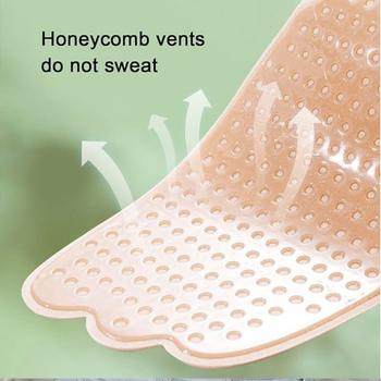 Ενισχυτικό, Αόρατο Σουτιέν με Φτερά, Βιολογική Σιλικόνη, Αόρατο, Αδιάβροχο, Αναπνεύσιμο, Ανασυρόμενο Στήθος, Ελαφρύ, Καλοκαιρινό Στυλ