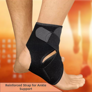 Kompresná športová ortéza na členok proti podvrtnutiu, priedušná, absorbujúca pot, teplá, fitness, ochranná, na členok, odpružená pre mužov a ženy