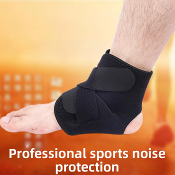 Kompresná športová ortéza na členok proti podvrtnutiu, priedušná, absorbujúca pot, teplá, fitness, ochranná, na členok, odpružená pre mužov a ženy