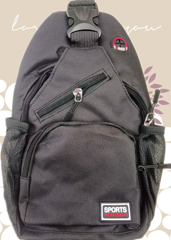 2024 m. naujas stilius vyrams ir moterims (pečių) (pečių) krūtinės krepšys su užtrauktuku krūtinės krepšys vyrams ir moterims su didele nuolaida