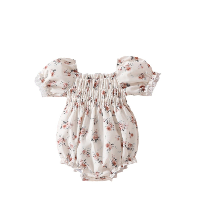 2024. Amazon vruća rasprodaja dječjih printanih dječjih ženskih kombinezona + traka za kosu, dvodijelni set veleprodaja na zalihi