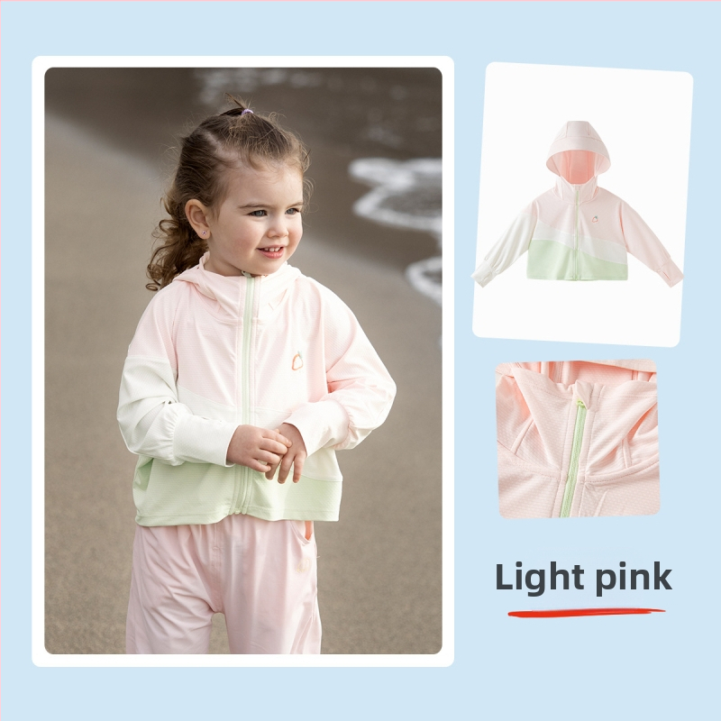 Детско слънцезащитно облекло за момичета, бебешко наметало, лятно анти-UV детско палто, детски слънцезащитни дрехи