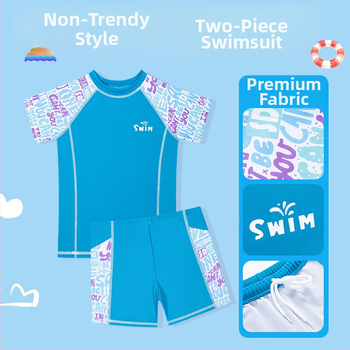 Nové detské plavky pre chlapcov 2025 Nové delené plavky pre chlapcov, profesionálne tréningové plavky, veľkoobchod s plavkami