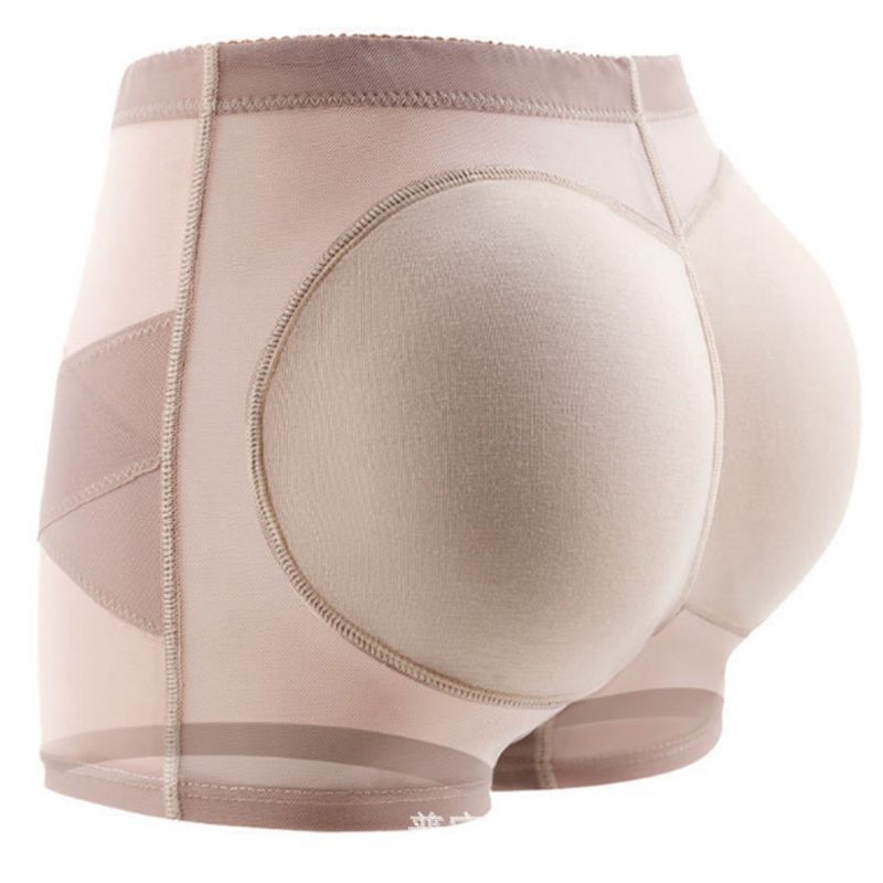 Piiriülesed võltstuharad daamidele virsikuvärvi tuharatega, et suurendada puusa täidlust, keha, nähtamatud võltsitud pp aluspüksid, keha, püksid, puusapüksid