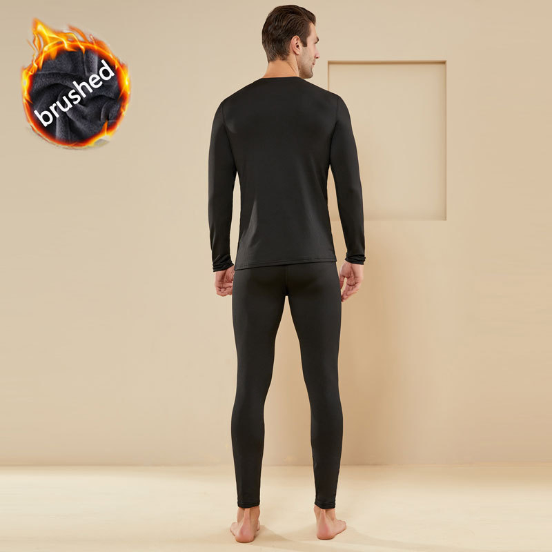 Meeste termopesu komplekt fitnessiks, talispordi kompressioonpüksid, kõrge elastsusega, paksendatud soojuse tagamiseks