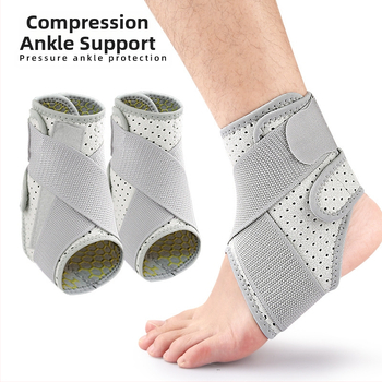 Sporta spiediena potīšu aizsardzība āra jāšanai sporta basketbola badmintona siksna dubultspiediena fiksēts atbalsta aizsargs