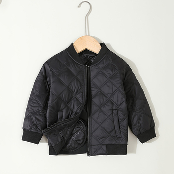Prekogranični dječakov jesenski i zimski kaput Dječje odijelo za bejzbol u zapadnjačkom stilu s pamučnom podstavom Dječja topla jakna s patentnim zatvaračem Jakna s pamučnom podstavom