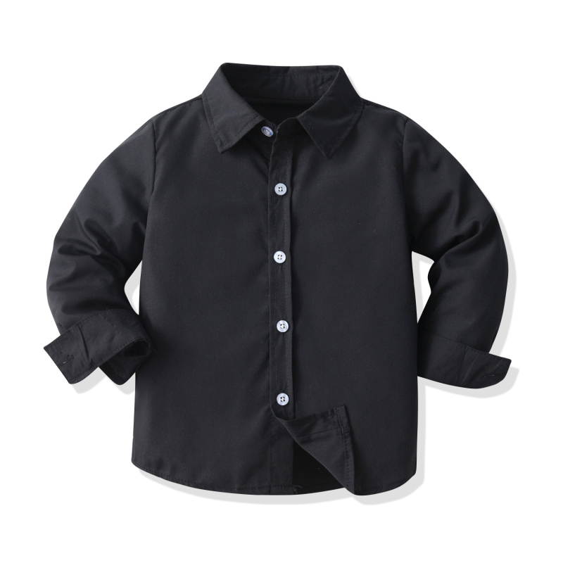 Detský kostým gentlemana na jar a jeseň 2023, čierny, s dlhým rukávom a nohavicami na traky, s cezhraničnou potlačou