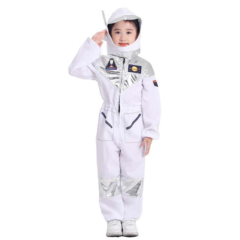 jauns astronauta bērnu skafandrs bērnudārza uzstāšanās kostīms Helovīna cos kostīms cosplay skafandrs