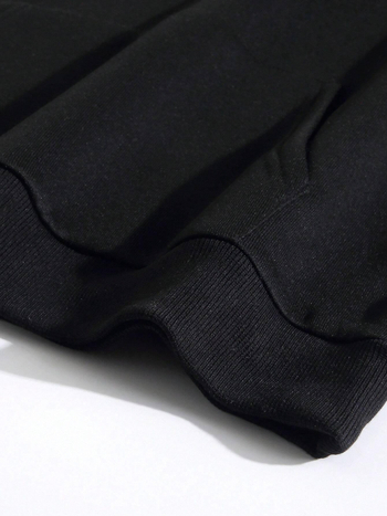 Защо ме гледаш? Мъжки суичър с качулка с принт, мода, ежедневие