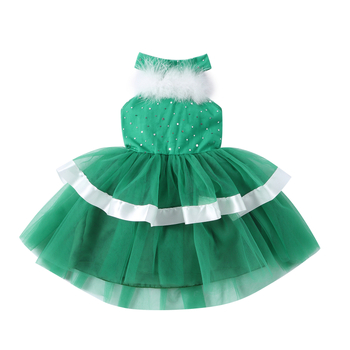 Παιδικά ρούχα για κορίτσια από την Ευρώπη και την Αμερική, γούνινο φόρεμα με ζιγκ-ζαγκ για το Halloween, φόρεμα με τούρτα για πάρτι, παιδικό φόρεμα