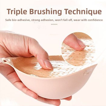 Aurutatud leivatops 5cm rinnakleebis hingav väike rinnakorv spetsiaalne kogumispunkt suur libisemiskindel rihm nähtamatu silikoonist piimakleebiste tehas