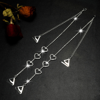 Madingi universalūs reguliuojami pakaitiniai apatiniai su pečių dirželiais, aksesuarai, neslystantys, gražūs, atviri, suknelės diržai, meilės stilius