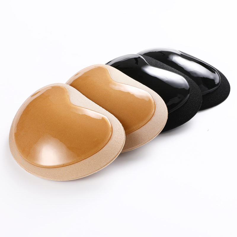 Rindkerepadi Isekleepuv nähtamatu sisetükk Naiste silikoonist ujumisriiete rinnaplaaster Push-up ülemise voodriga rinnahoidja padi Paksendatud käsnaga rinnaplaaster