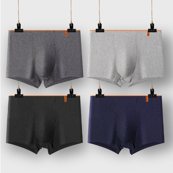 Vīriešu kokvilnas apakšveļa, elpojošas jauniešu bokseršorti, vīriešu sporta plus izmēra bokseršorti, zēnu vidukļa apakšveļa vairumtirdzniecībā