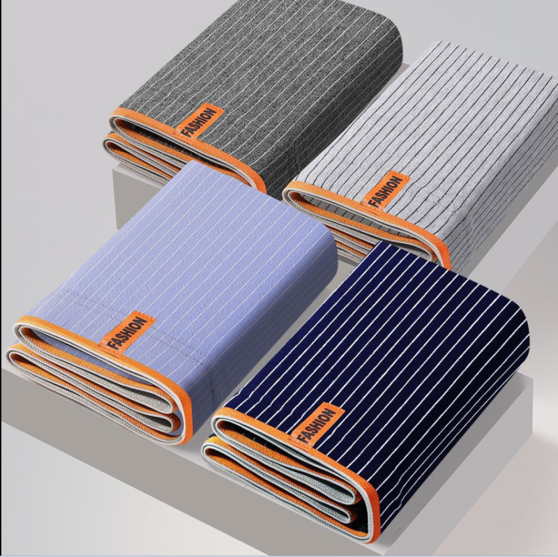 Vīriešu kokvilnas apakšveļa, elpojošas jauniešu bokseršorti, vīriešu sporta plus izmēra bokseršorti, zēnu vidukļa apakšveļa vairumtirdzniecībā