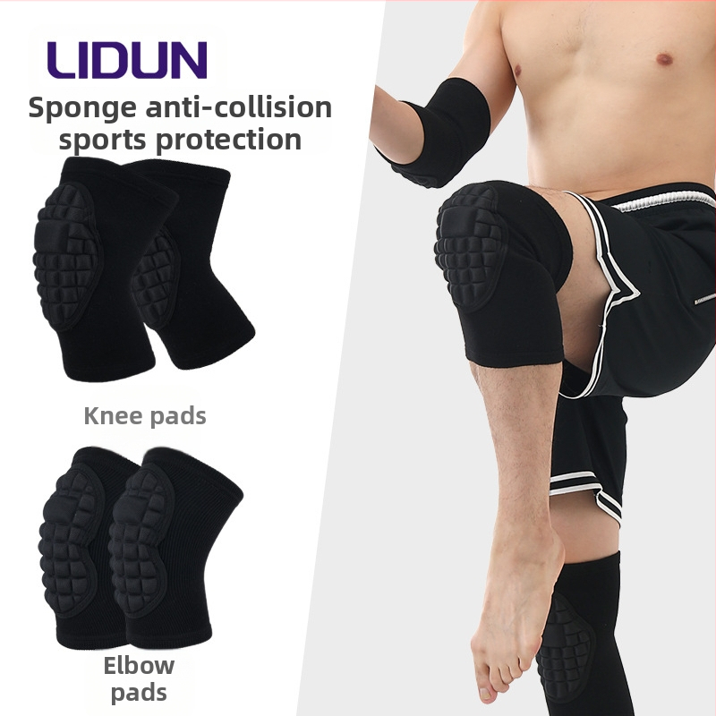 Vanjski taktički zadebljani spužvasti štitnici za koljena, štitnici za laktove, nogomet, odbojku, ples, klečanje, prozračni, sportski štitnici za koljena s oklopom kornjače, otporni na sudare