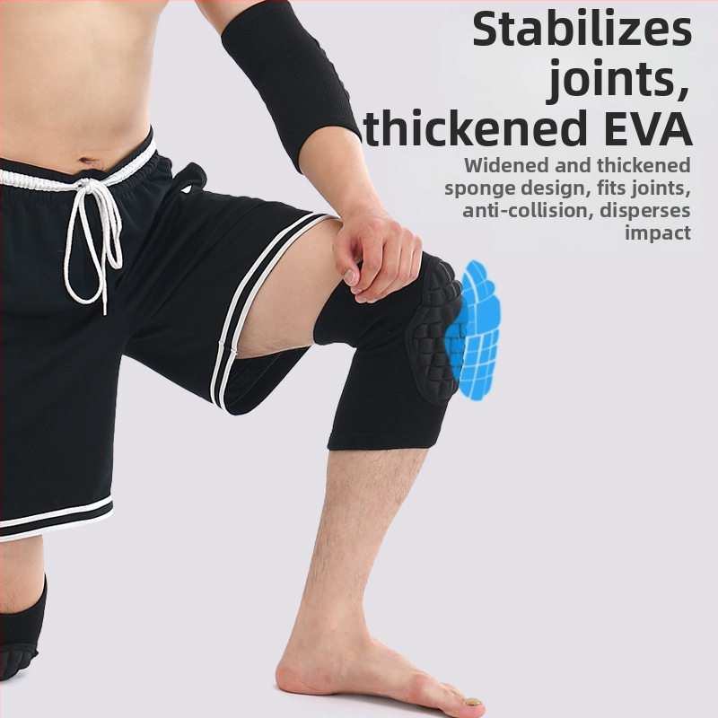 Vonkajšie taktické zahustené špongiové chrániče kolien, chrániče lakťov, futbal, volejbal, tanec, kľačanie, proti kolízii, priedušné, s korytnačím plášťom, športové chrániče kolien