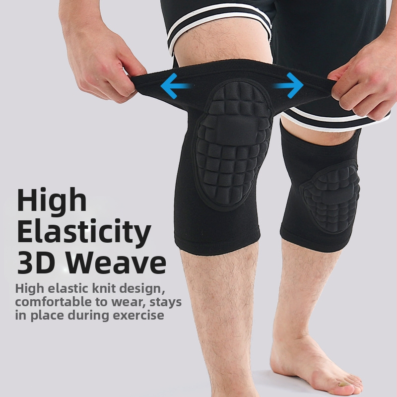 Vonkajšie taktické zahustené špongiové chrániče kolien, chrániče lakťov, futbal, volejbal, tanec, kľačanie, proti kolízii, priedušné, s korytnačím plášťom, športové chrániče kolien