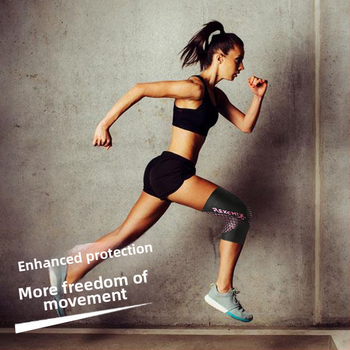 Νέα επιγονατίδες για άνδρες και γυναίκες σε εξωτερικούς χώρους, σιλικόνη, αντιολισθητικά επιγονατίδες για squat μπάσκετ, αναπνεύσιμα επιγονατίδες HX03