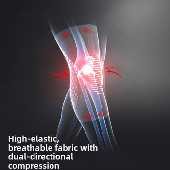 Νέα επιγονατίδες για άνδρες και γυναίκες σε εξωτερικούς χώρους, σιλικόνη, αντιολισθητικά επιγονατίδες για squat μπάσκετ, αναπνεύσιμα επιγονατίδες HX03