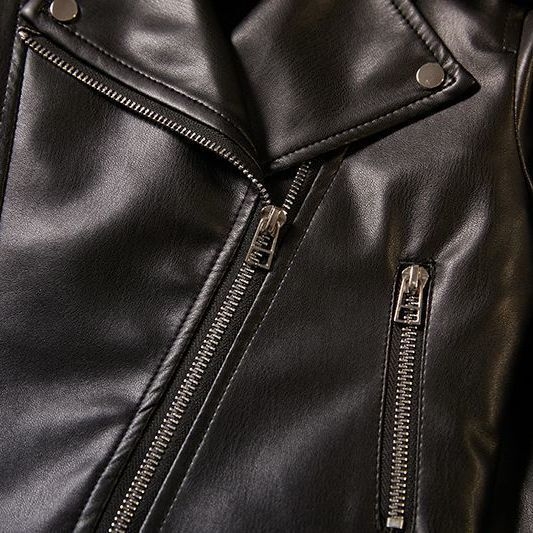 Muški i ženski kožni kaput otporan na vjetar, proljeće, jesen/zima, svestrani gornji dio odjeće, modni kožni kaput za žene, crni, elegantni, modni, s kopčom