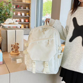 Μοντέρνα τσάντα μάρκας Ins με εκτύπωση προσαρμοσμένου λογότυπου, μοντέρνα σχολική τσάντα φοιτητών, τσάντα εξερχόμενων ανδρών και γυναικών