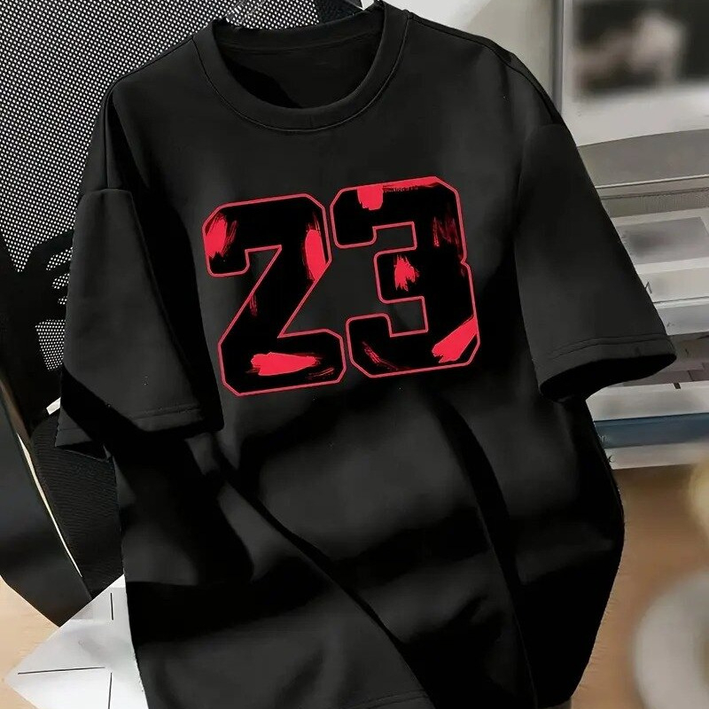 200 g trijų smeigtukų 100 medvilnės amerikietiško stiliaus retro stiliaus madingi firminiai marginti balti trumpomis rankovėmis marškinėliai vasariniai laisvi nauji viršūnės