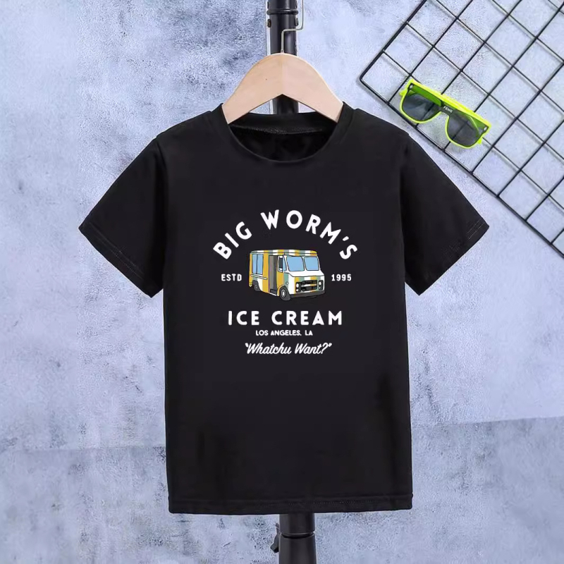 Majica kratkih rukava s prekograničnim printom za europske i američke dječake iz vanjske trgovine, ljetna nova okrugla vratna majica za sve uzraste, dječja odjeća