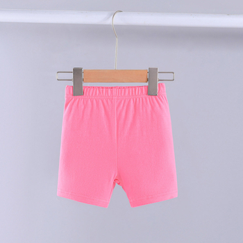 Πολύχρωμα βαμβακερά μποξεράκια για κορίτσια, παιδικά σορτς κατά της έκθεσης σε γρατζουνιές, σετ 5 τεμαχίων κολάν