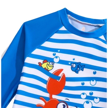 Παιδικό μαγιό με σχέδια σε στυλ κινουμένων σχεδίων, Μικρό και Μεσαίου μεγέθους παιδικό μαγιό με κοντομάνικο σορτς, ολόσωμο μαγιό για μωρά αγόρια