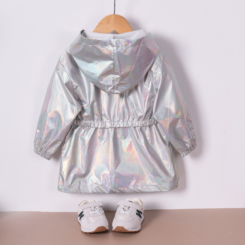 Laos Kevadel ja sügisel uued poistele ja tüdrukutele mõeldud moekad erksavärvilised kapuutsiga jaki jaki lukuga pika topiga vabaaja Temu Explosions