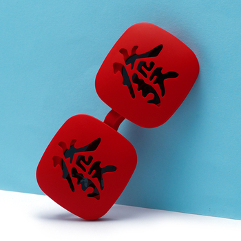 2025 Rich dječje sunčane naočale Red Box naočale Modne HD polarizirane novogodišnje smiješne sunčane naočale za zabavu