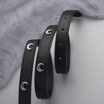 Nišidisainiga Ameerika vöö naistele 2024. aasta uus suvine mitmekülgne vabaaja vöö must tähtmust