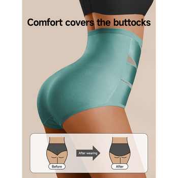 Χονδρική εκρηκτική σταυρωτή επίδεσμος υψηλής μέσης παντελόνι μεταξωτής κοιλιάς από μετάξι πάγου γυναικών λεπτό αναπνεύσιμο γυναικείο σώμα που διαμορφώνει εσώρουχα υποστήριξης