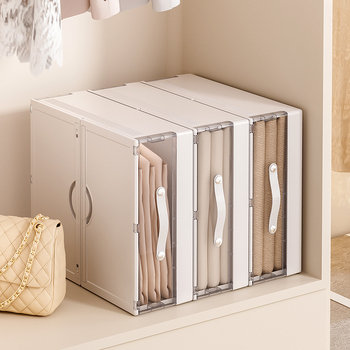 Buitinis sulankstomas nešiojamas keturių dalių komplektas, klasifikuojamas nuo dulkių, sezoninė antklodės užvalkalo, paklodės, antklodės laikymo dėžutė